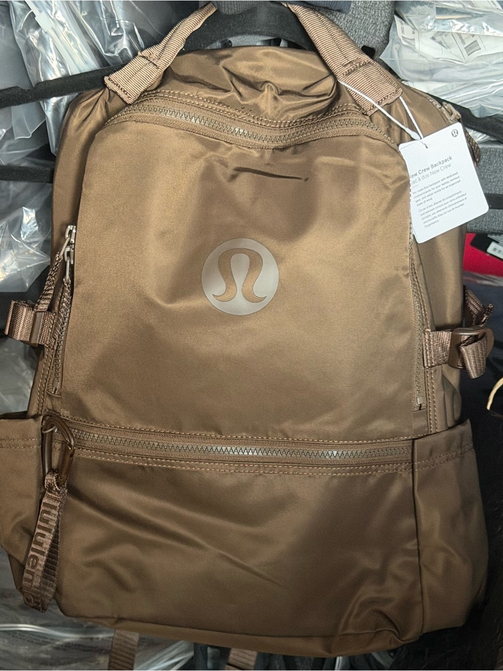 lululemon athletica Brown 22L new crew day Backpack gym fitness bag - Picture 3 of 3